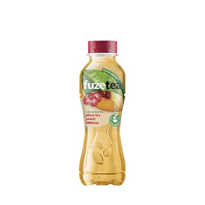 Fuze Tea - Pêche hibiscus PET - 24 x 40 cl | Livraison de boissons Gaston